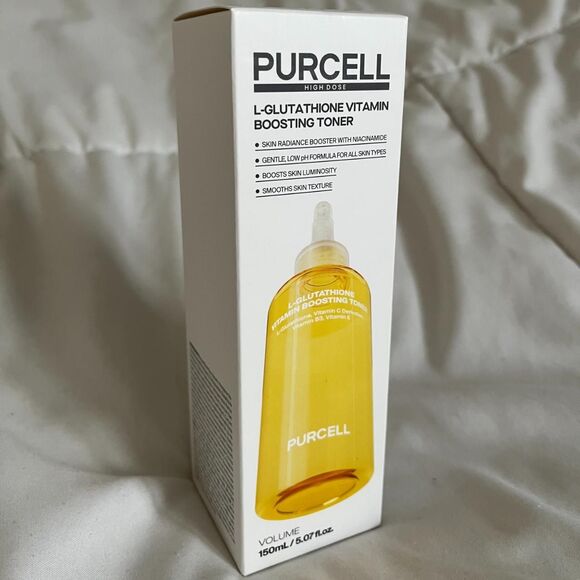 PURCELL - L-Glutathione Vitamin Boosting Toner (Brand New, Unopened Box) - Picture 1 of 6